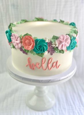 Flower Crown Cake