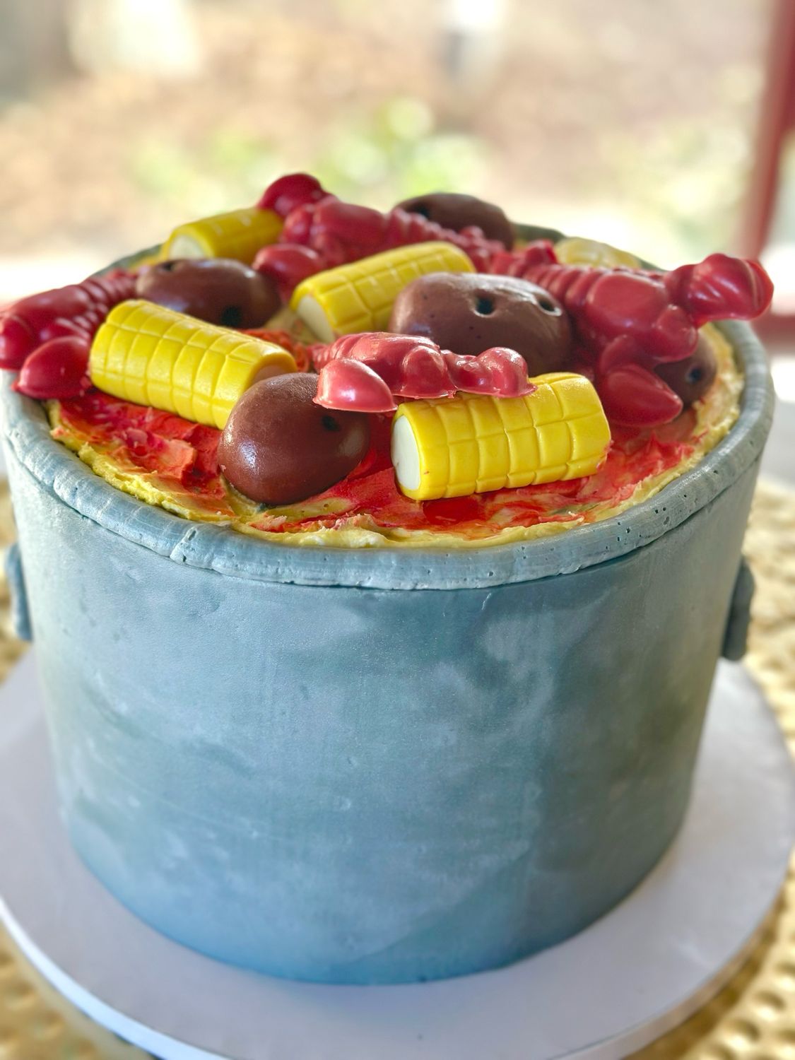 Crawfish Pot Cake