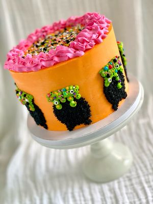 Bubbling Cauldrons Cake