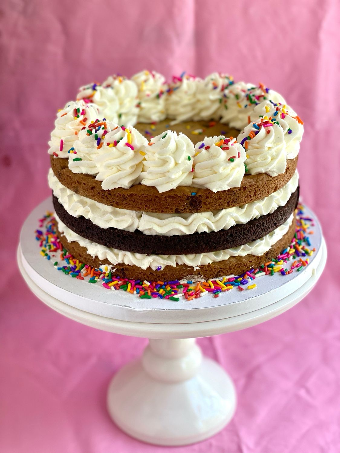 Brookie Cake