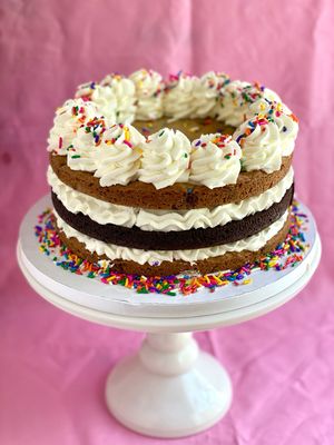 Brookie Cake