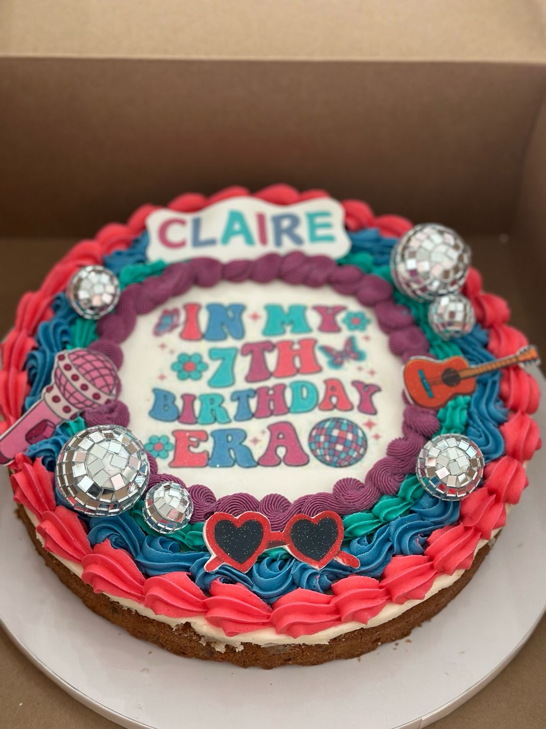 Birthday Era Cookie Cake
