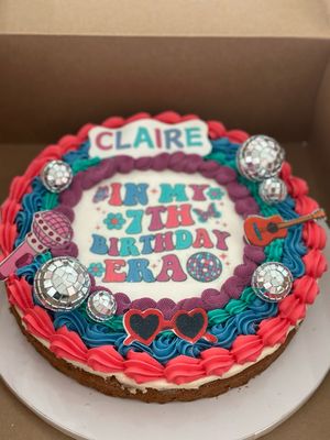 Birthday Era Cookie Cake