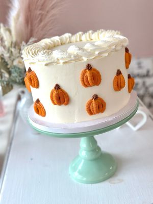 Pumpkin Patch Cake