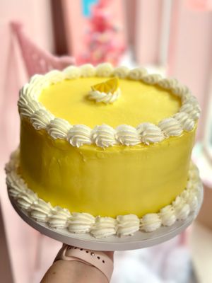 Lemon Doberge Cake