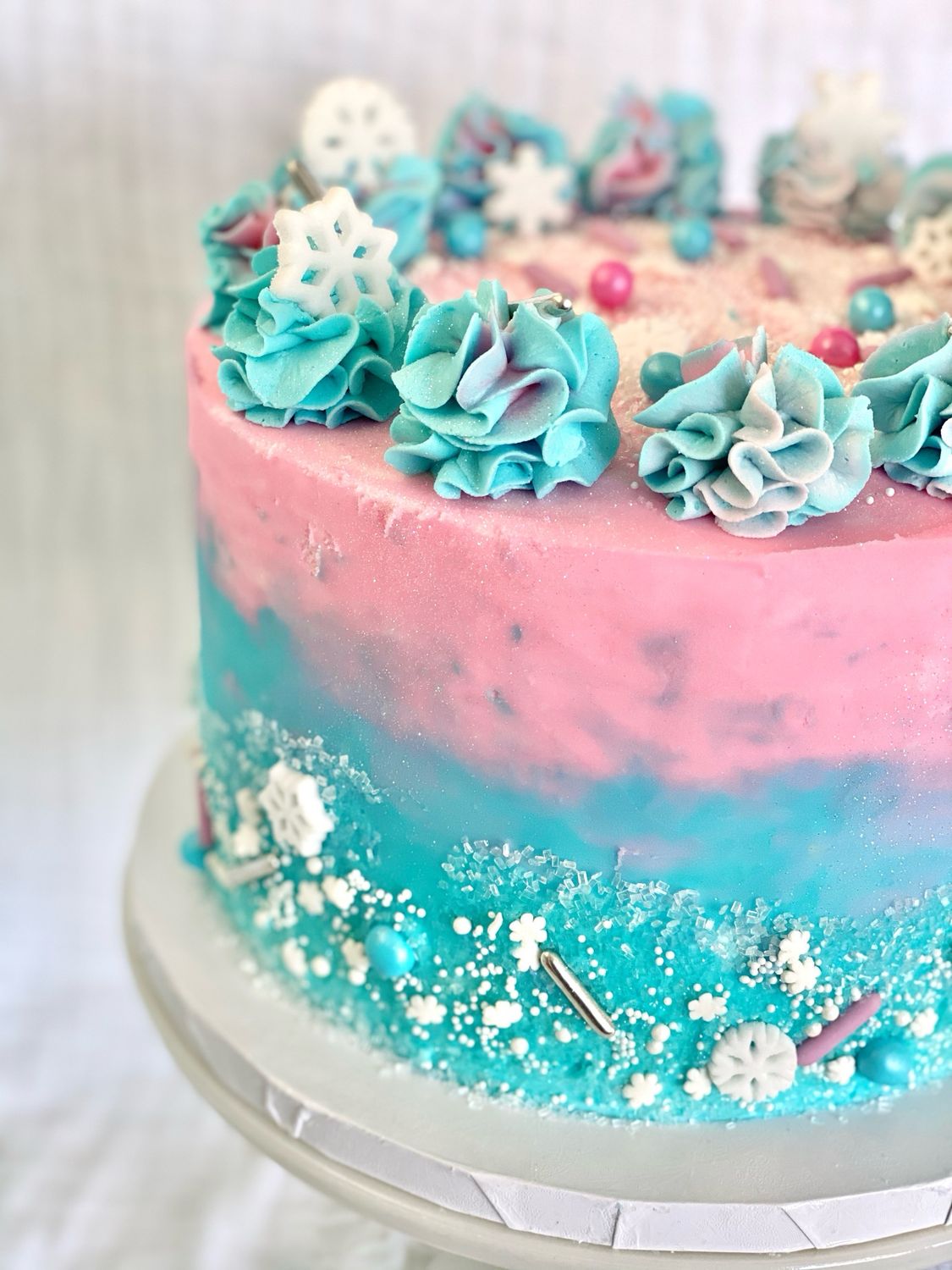 Winter Wonderland Cake