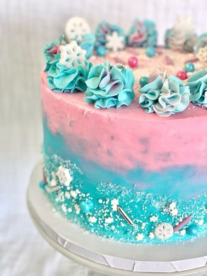 Winter Wonderland Cake