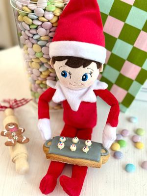 Elf “Cookie Tray” Cookie