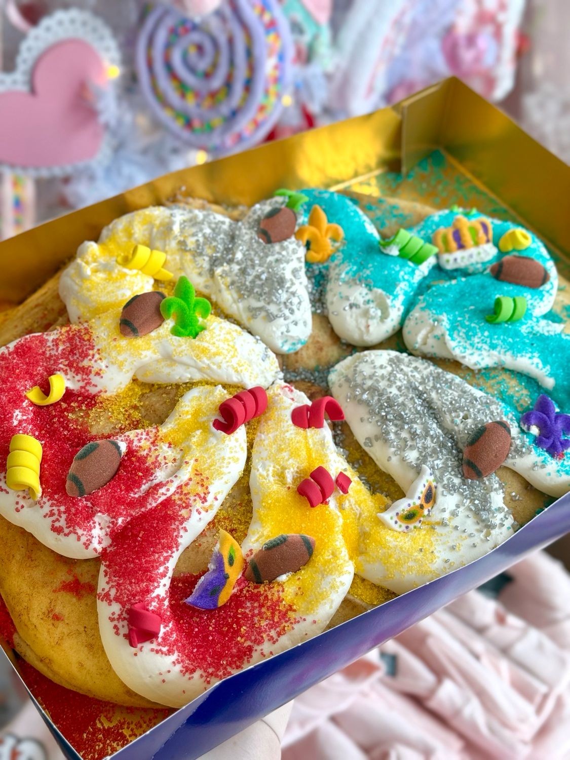 Super Bowl King Cake