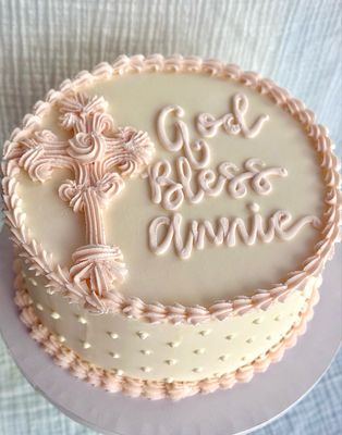 Baptism Cake
