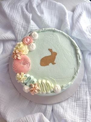 Single Layer Bunny Cake