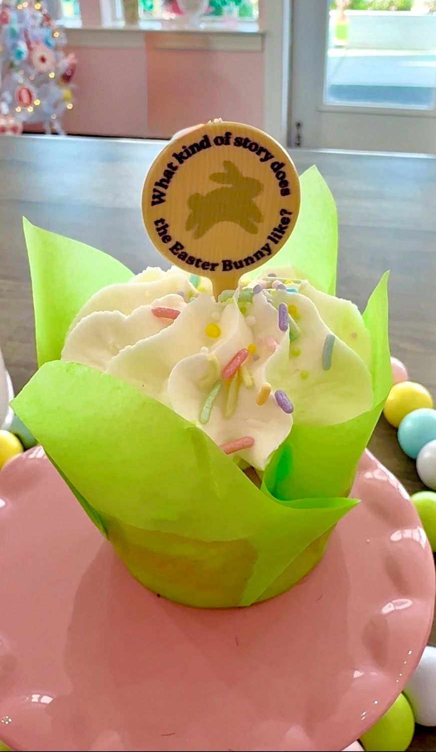 Funny Bunny Cupcake