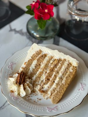 Pumpkin Chantilly Doberge Cake