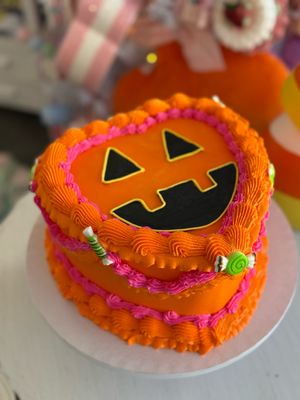 Jack-O-Love Cake