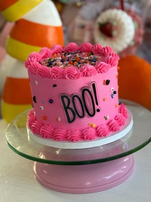 Customizable Halloween Cake