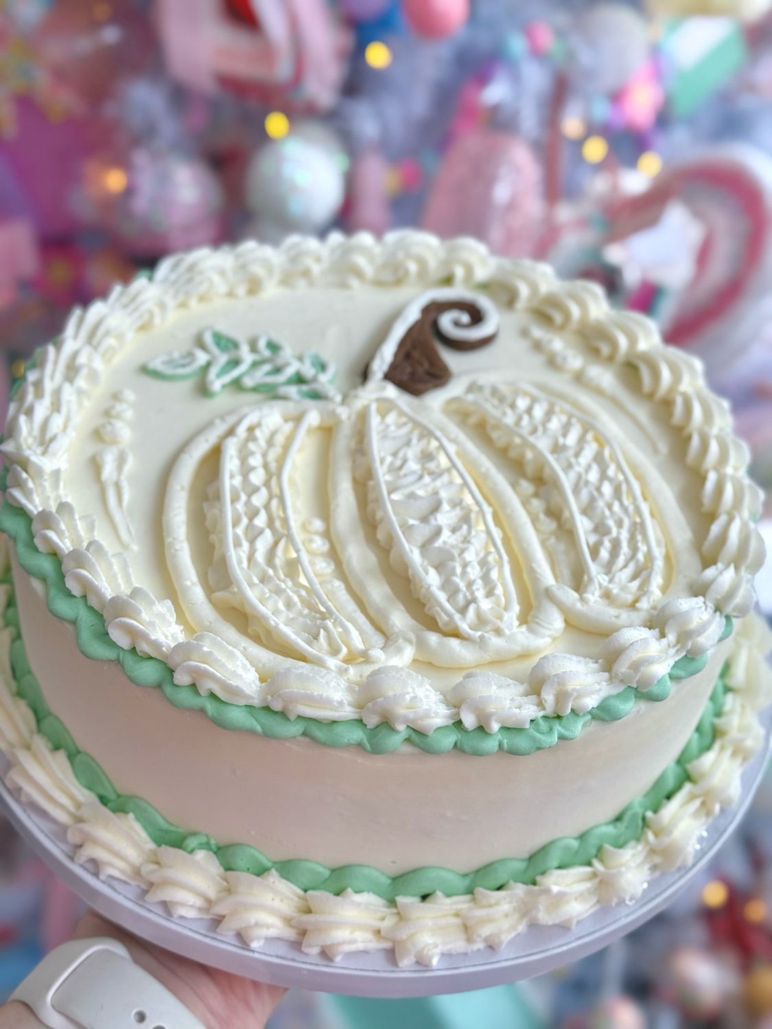 White Pumpkin Cake