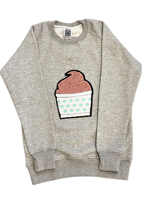 Chenille Patch “Pudding Cup” Crew Chenille Patch “Pudding Cup” Crew