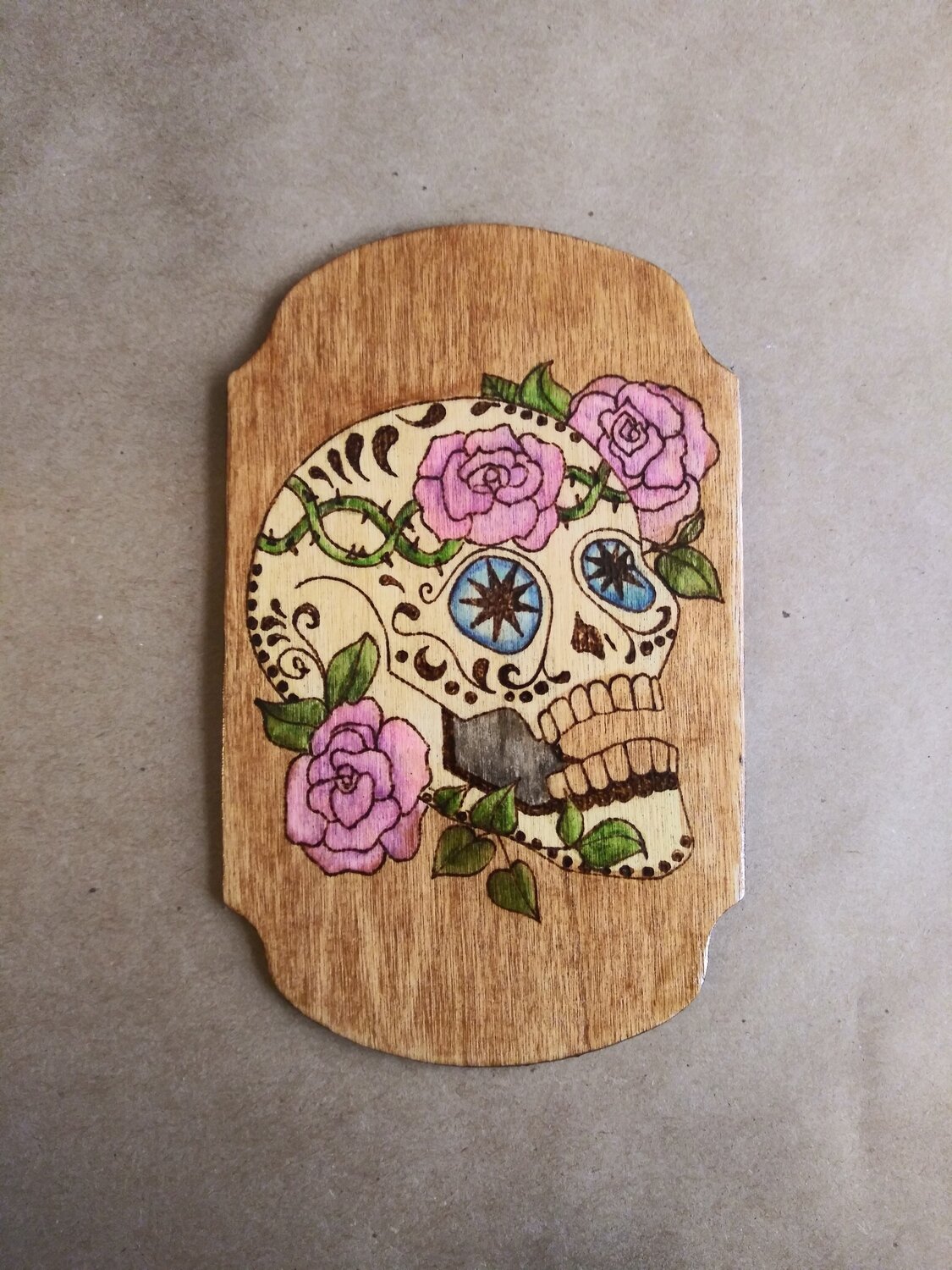 Sugar Skull with Roses Sugar Skull with Roses