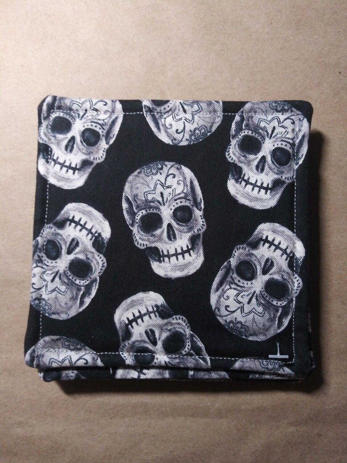 Grey Sugar Skull Coasters Grey Sugar Skull Coasters