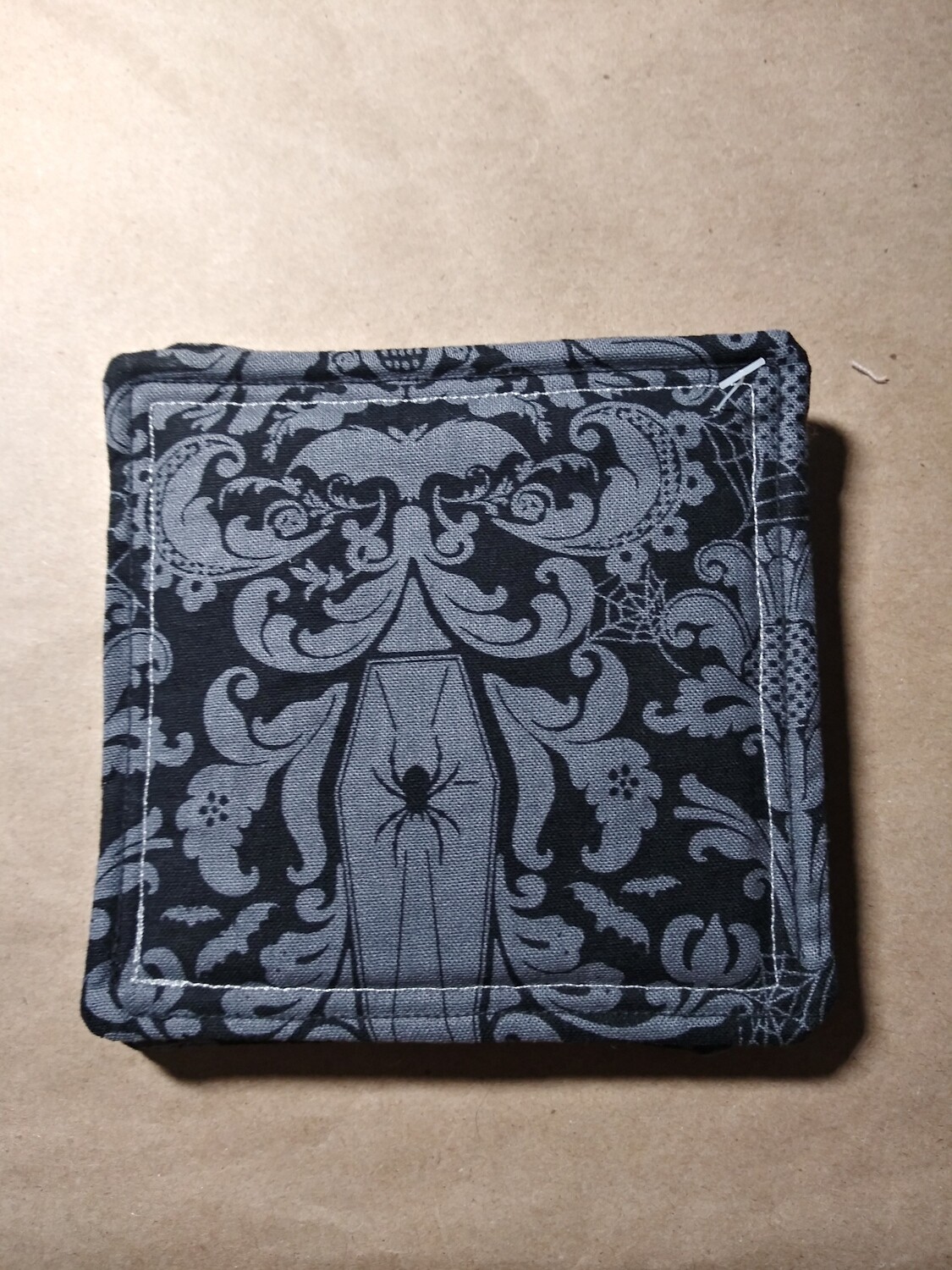 Gothic Grey and Black Coasters Gothic Grey and Black Coasters