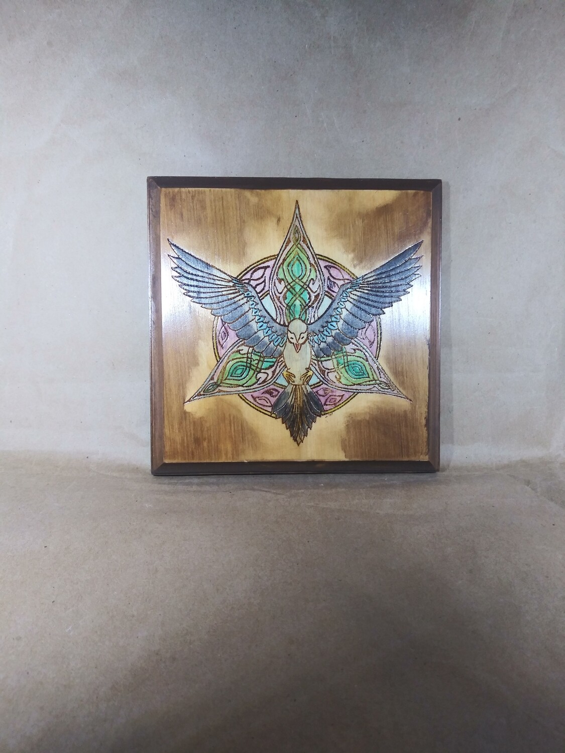 Bird in Flight with Celtic Knotwork Bird in Flight with Celtic Knotwork