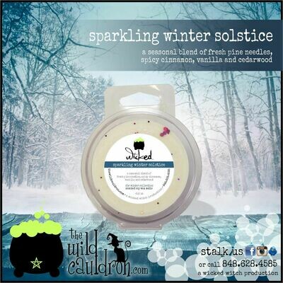 Sparkling Winter Solstice Wicked Wax Melt Sparkling Winter Solstice Wicked Wax Melt