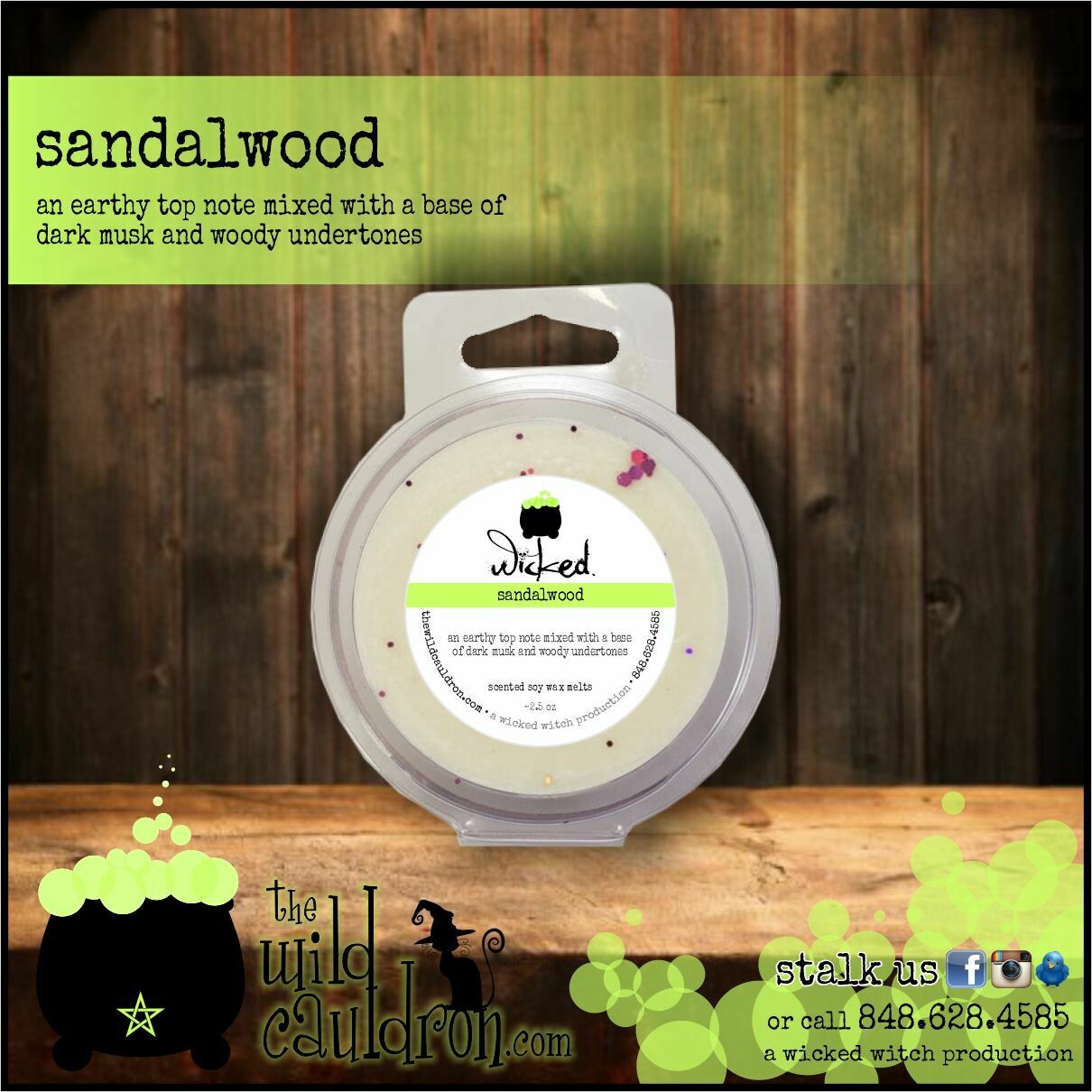 Sandalwood Wicked Wax Melts Sandalwood Wicked Wax Melts
