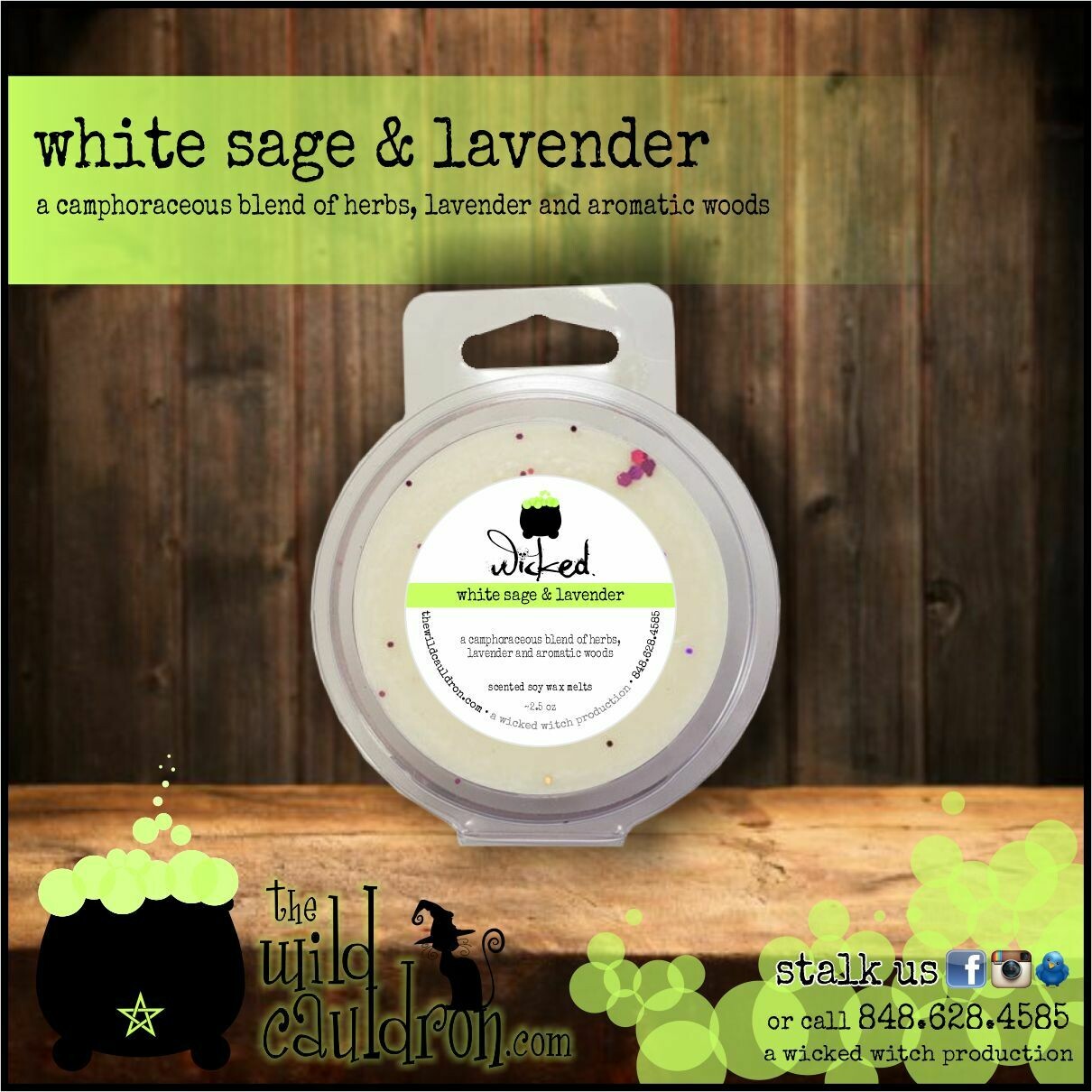 White Sage and Lavender Wicked Wax Melts White Sage and Lavender Wicked Wax Melts
