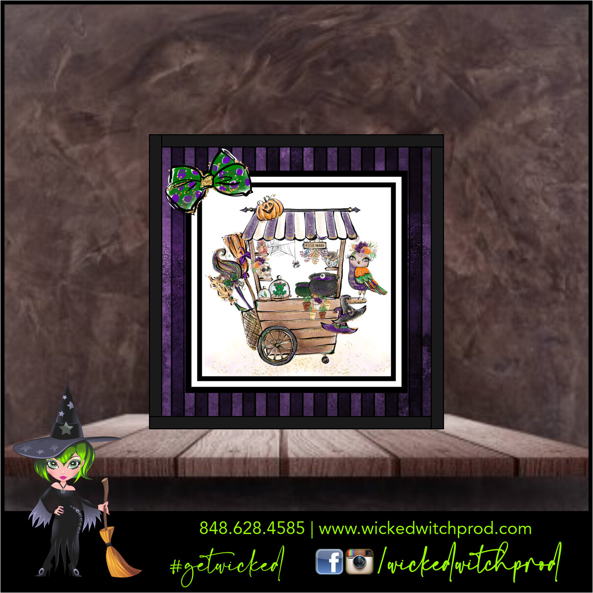 Witch Cart - Wicked Farmhouse Sign (8