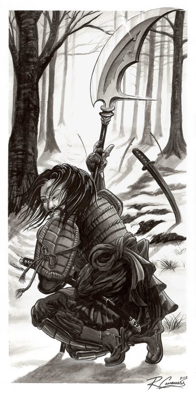 10x20 Samurai Limited Run - Watercolor Paper