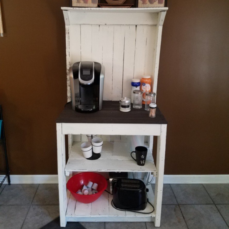 Weathered Farmhouse Hutch