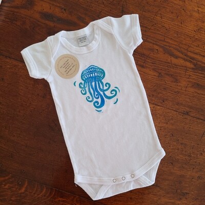 &quot;Sea Jelly&quot;  - 100% Cotton Infant&#39;s Onesie