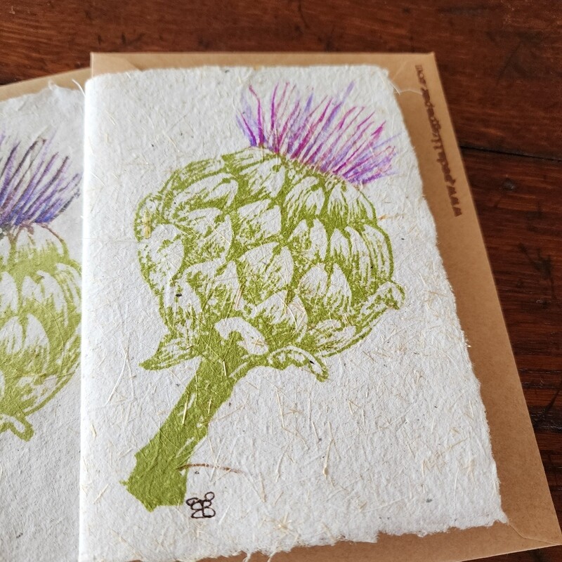 "My Artichoke" Note Card
