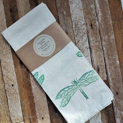 Dragonfly 100% Cotton Tea Towel