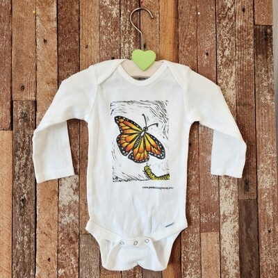 &quot;Dream Monarch&quot;  - 100% Cotton Infant&#39;s Onesie