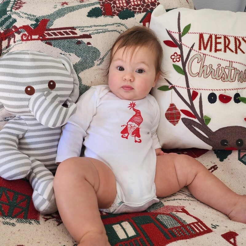 &quot;Gnicolas&quot;  - 100% Organic Cotton Infant&#39;s Onesie