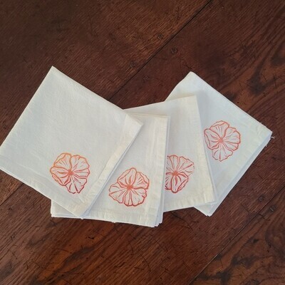 100% Cotton Block Printed Napkins