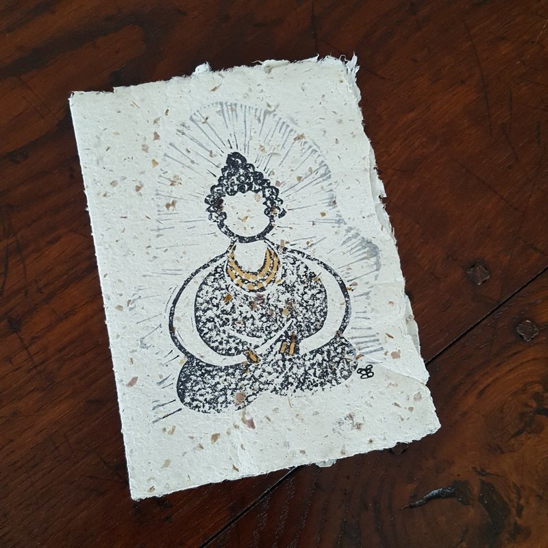 DISCONTINUED ** "You Are a Goddess!"  Note Card