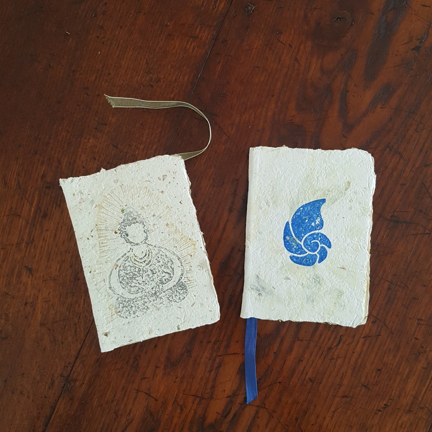 Set of 2 custom sketchbooks/journals