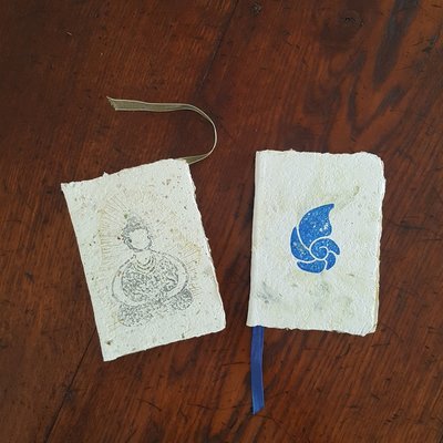 Set of 2 custom sketchbooks/journals