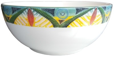 Salad Bowl Large 9&quot; Leopard