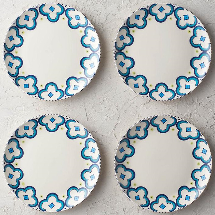PENZO’s “Alhambra” Salad Plates 9&quot; Set of 4