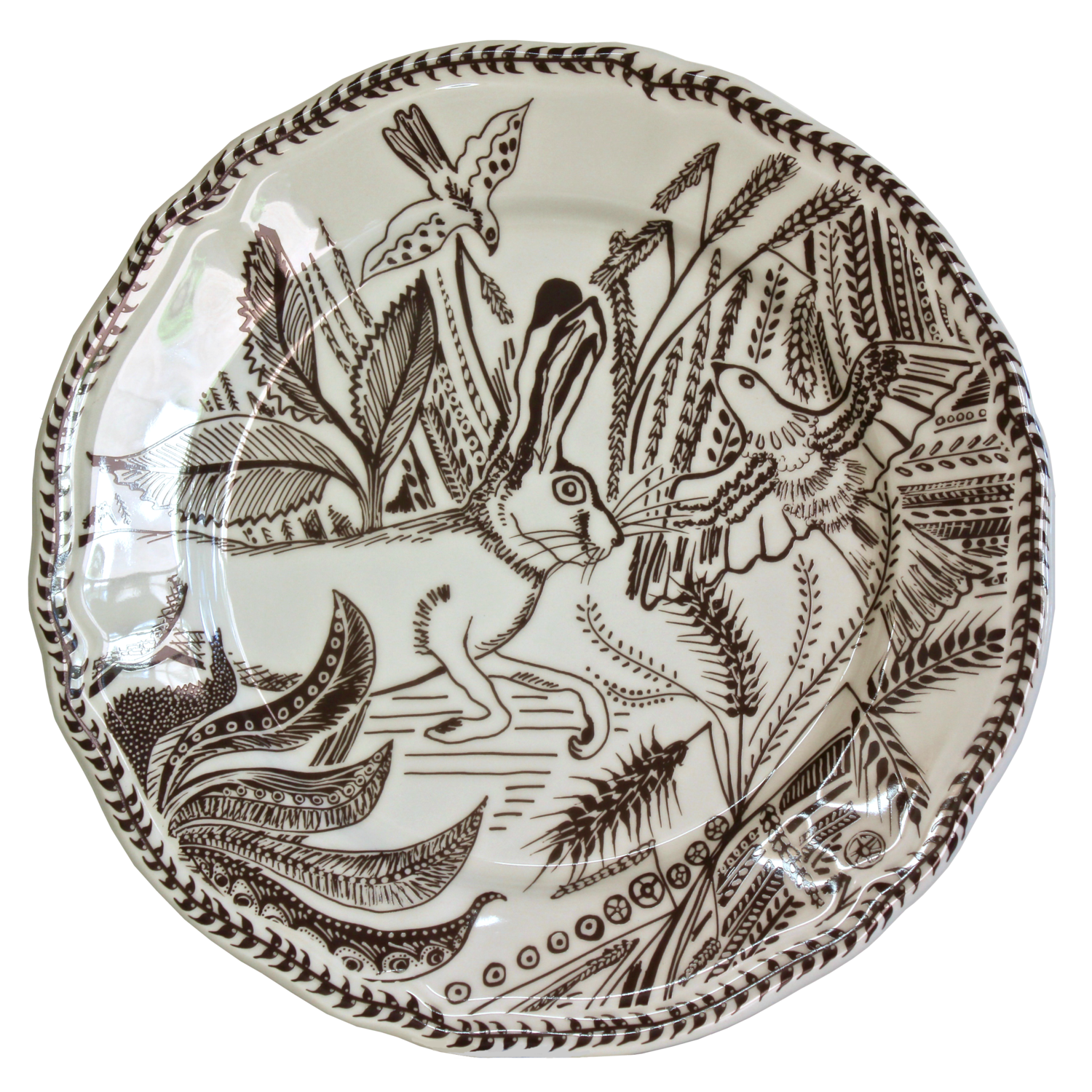 Salad Plate 8.7&quot; Taupe