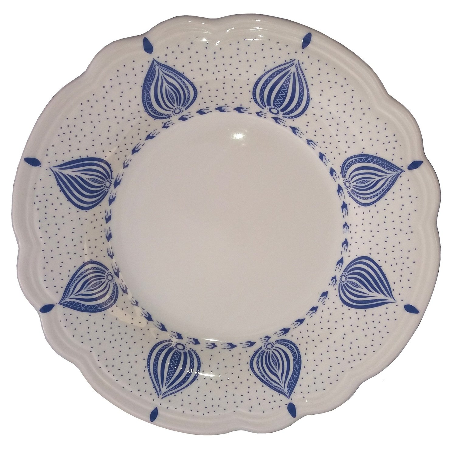 Salad Plate 8.5&quot; White Edge