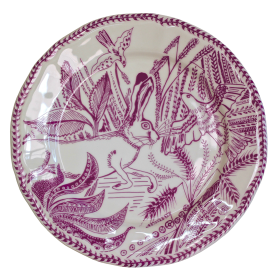 Salad Plate 8.7" Lavender
