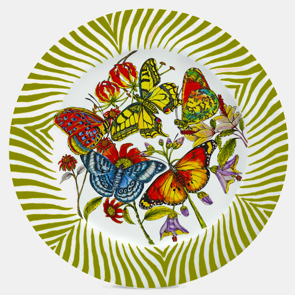 Dinner Plate 11.5" Spring Green