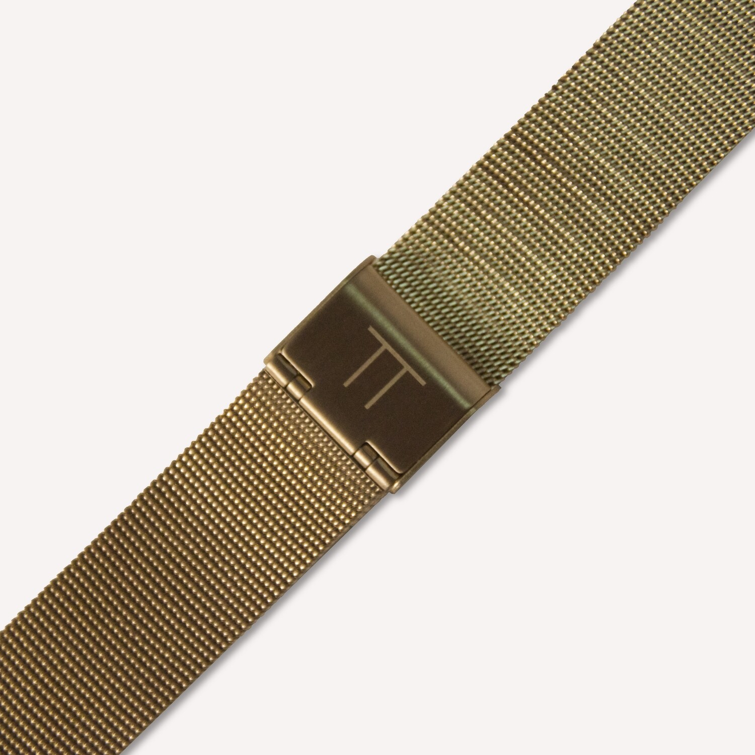Gold mesh strap Gold mesh strap