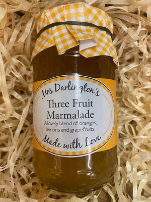 Mrs Darlingtons Three Fruit Marmalade 340g