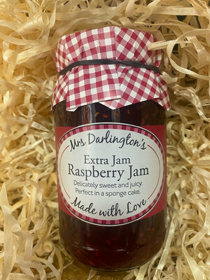 Mrs Darlingtons Extra Raspberry Jam 340g
