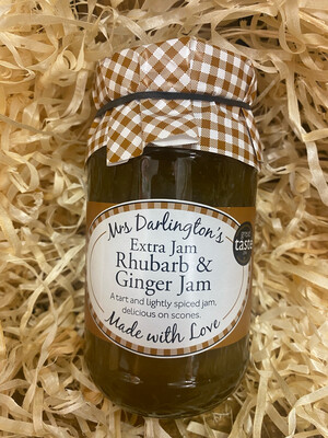 Mrs Darlingtons Rhubarb & Ginger Jam 340g